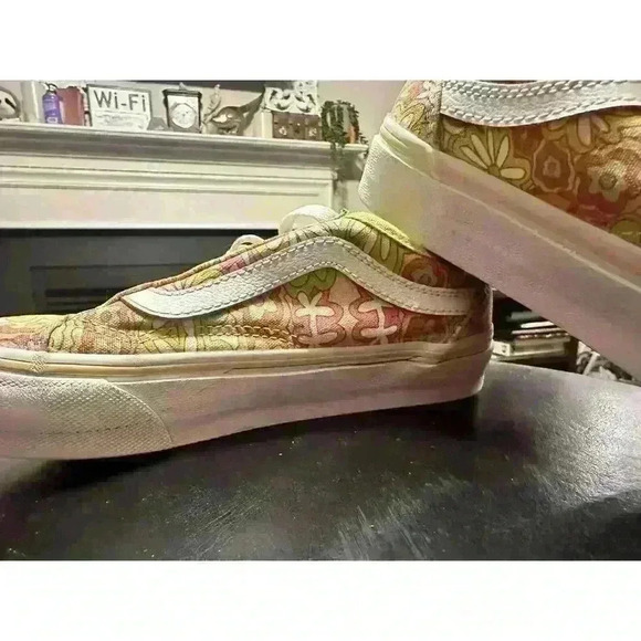 Vans Old Skool Tapered Psychedelic Resort Passion Fruit Shoes Women's 5.5 Boho - Picture 5 of 9